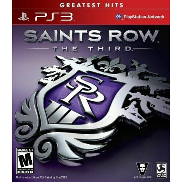PLAYSTATION 3 PS3 GAME SAINT'S ROW: THE THIRD - Picture 1 of 1